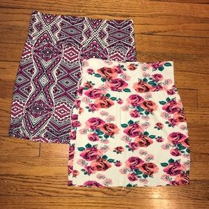 BUNDLE: Body Con Mini Skirts